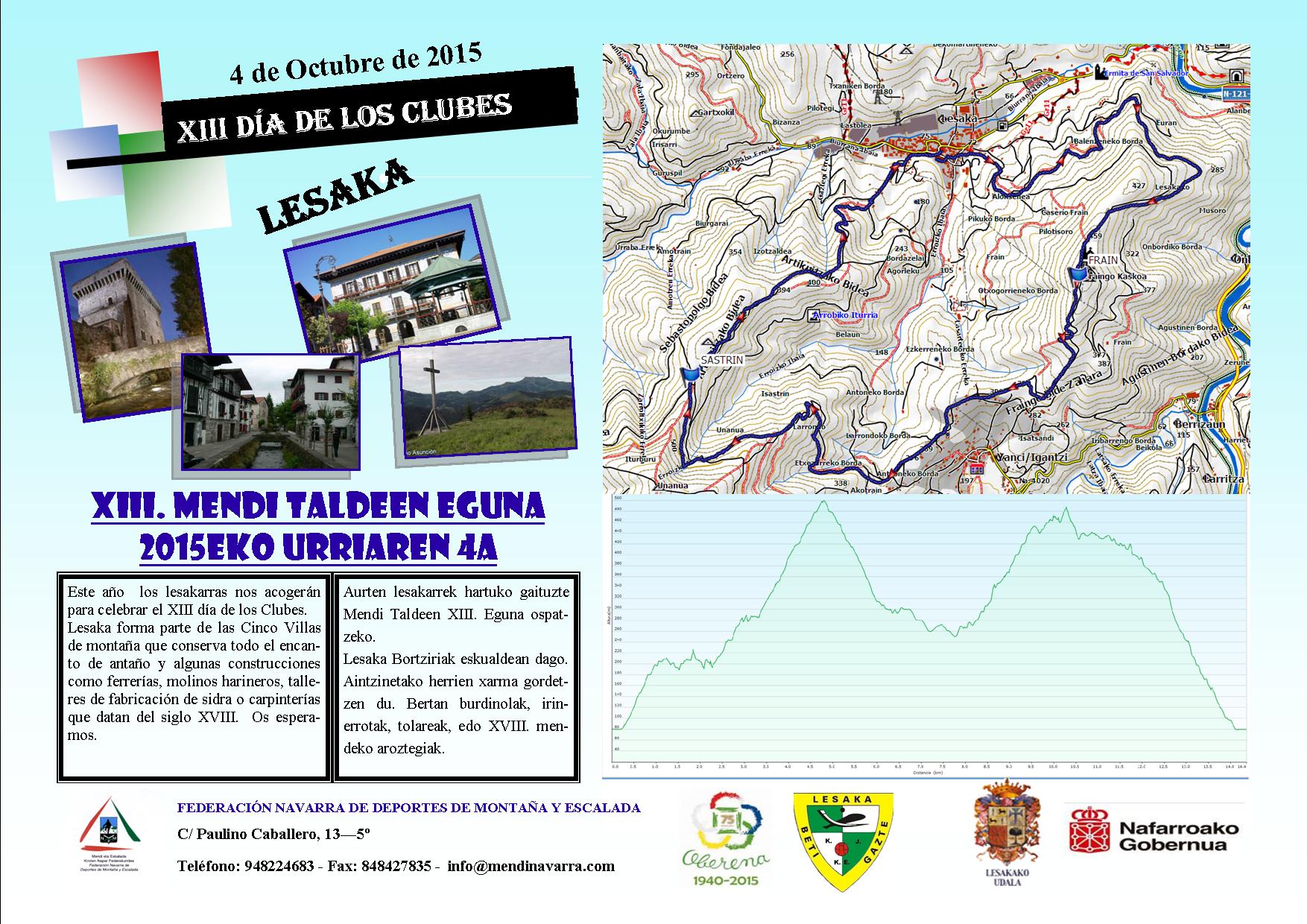 XIII DIA DE LOS CLUBES  -  XIII. MENDI TALDEEN EGUNA